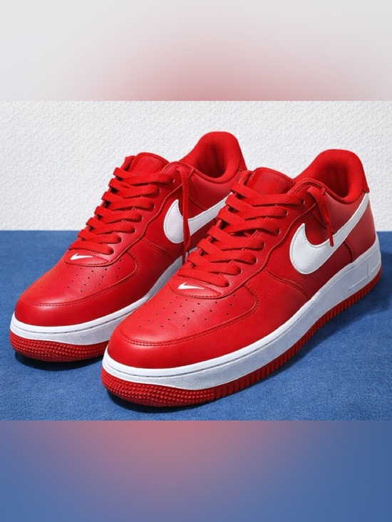Nike Other - Nike Air Force 1 Low – Red/White – Clean Pair – Size 10